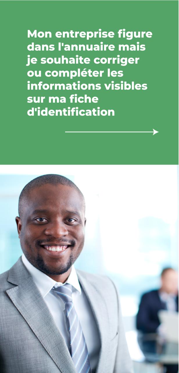 Modification d'informations